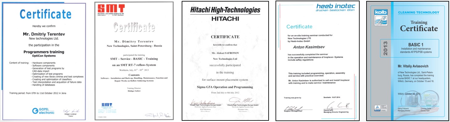 Сертификаты Сертификаты